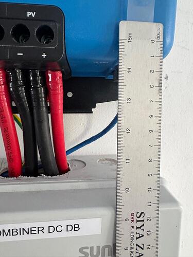 MPPT wire box plate