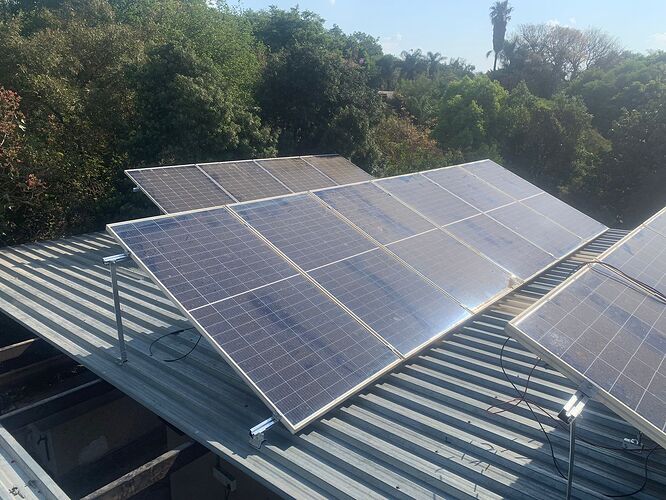 Solar panels relocated 1