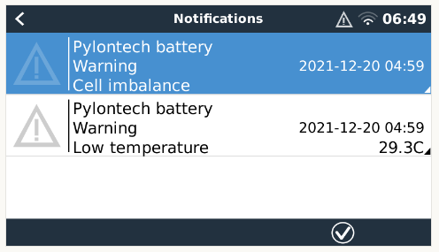 20211220 Warnings