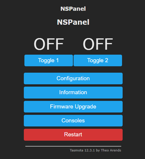 NSpanel Lovelace UI for Home Assistant 